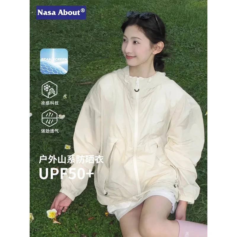 

New Women's Sun-protective Clothing, Ice Silk Quick-drying Thin Breathable UV-resistant Women's Coat with Upf50+