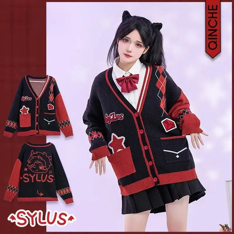 

anime Game 2025 New Anime Game Love And Deep Space Cos Rafayel Sylus Xavier Zayne Pre-Sale 120 Days Unisex Spliced Cardigan Swea