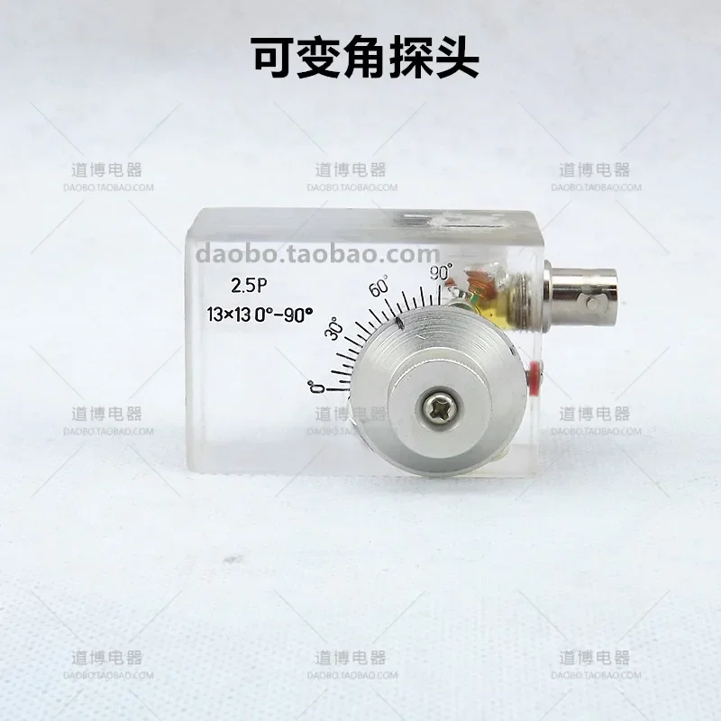 DOBO Ultrasonic Variable Angle Probe 0-90 Degree Calibration Angle Adjustable Angle Lamb Wave P-wave S-wave Surface Wave