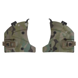Casco táctico Wendy Ex 3.0 con riel lateral y orejeras Airsoft