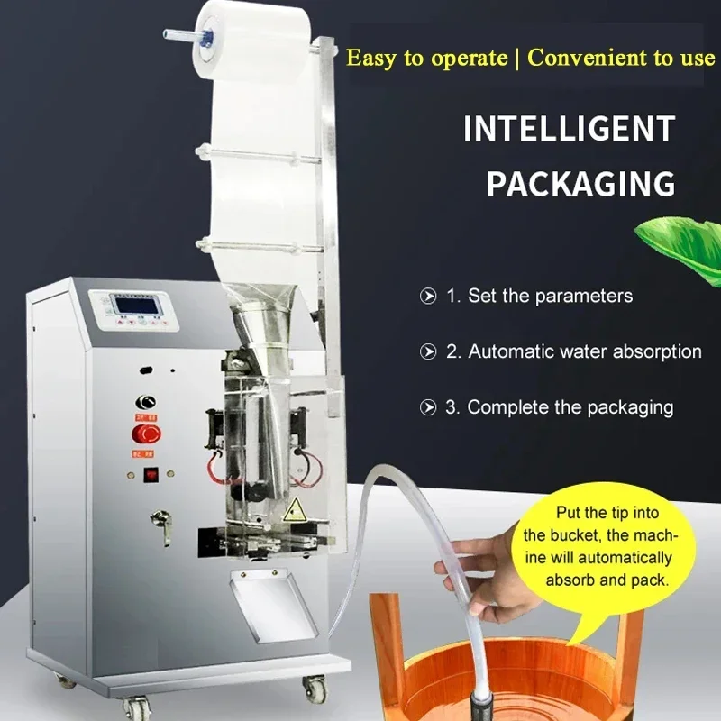 

PBOBP Automatic Liquid Sealing Machine Water Oil Vinegar Beverage Bag Liquid Filling Sealing Machine Liquid Packaging Machine