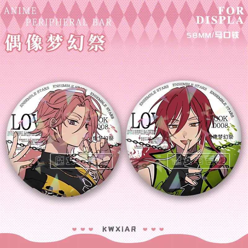 تذكار زر طية صدر لينة دبوس ، شارة قبعة الزخرفية ، أوكاوا كوهاكو ، أماجي ، هيرو ، إيتسوكي ، شو توري ، هيمييا ، هدية جمع فتاة