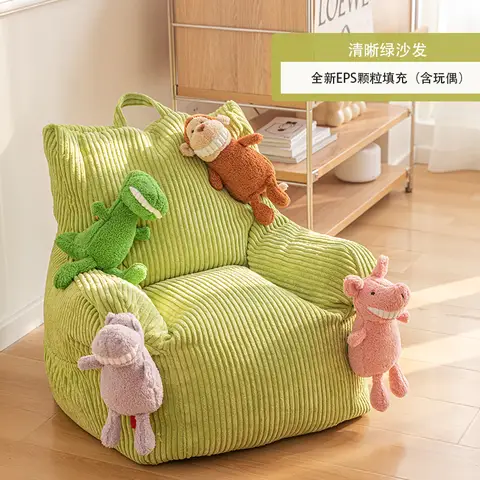 빈백 레이지 코듀로이 편안한 소파 싱글 침대 다다미 침실 발코니 캐주얼 경량 소형 소파 거실 2025 신제품 빈백 레이지 코듀로이 편안한 소파 싱글 침대 다다미 침실 발코니 캐주얼 경량 소형 소파 거실 2025 신제품