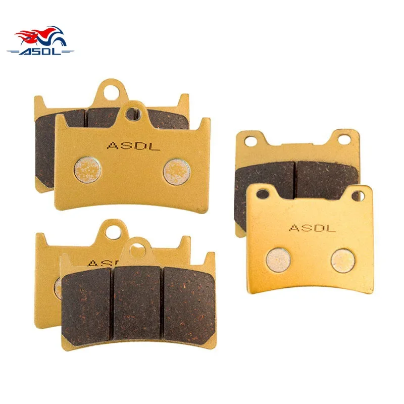 Motorcycle Accessories Front Rear Brake Pads Disc Tablets Set for Yamaha BT1100 BT1100P Bulldog 2002-2006 2003 2004 2005 BT 1100