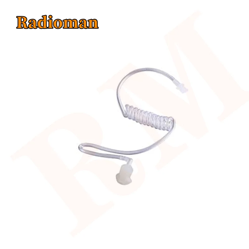 Radio Clear Acoustic Tube Replacement for Two Way Radio Earpiece Clear Tube for Walkie Talkie Accessories