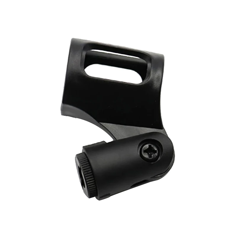 2x Universal Microphone Stand Clip Adjustable Mic Clamp Mount Holder