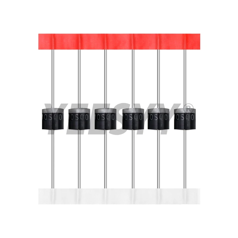 6PCS 30SQ050 Schottky Diode 30A 50V Axial for Solar Panel Parallel Reflow Protection