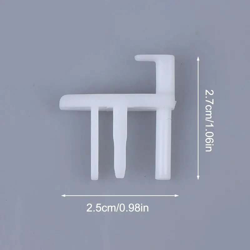 2 pares para seitz para tela domética/janela de caravana clipes de extremidade cega janela de tela/janela rv clipes de extremidade cega