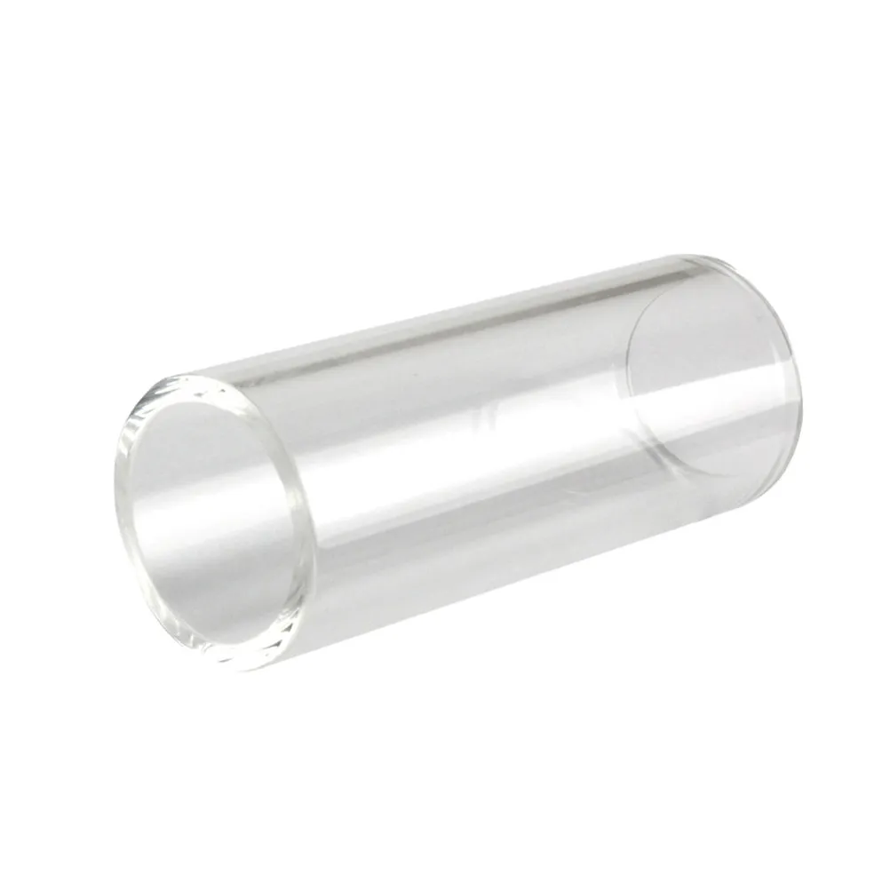 60Mm Premium Glass Guitar Slide Bar for Electric Acoustic Guitar Banjo Ukulele Smooth Sustain Bright Harmonics Clear Tone