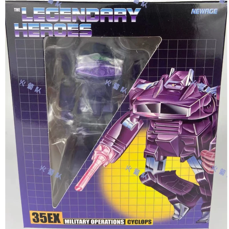 Original Transformation Robot ModelNAH35EX oscillation waveAnime Action Popular Favorites Figure Deformation Optimus Prime Toys