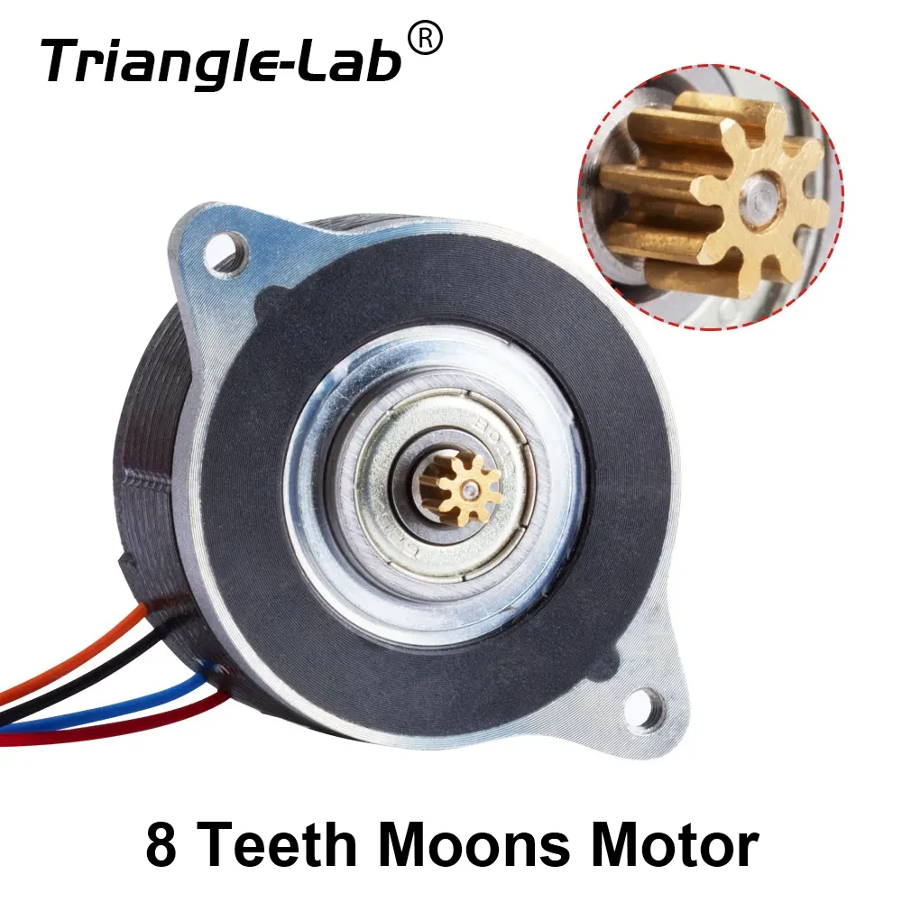 

R Trianglelab MOONS NEMA14 мотор 8T высокая температура Высокая точность для TBG TBGS TBG-AIR Sherpa DDE 3D принтер