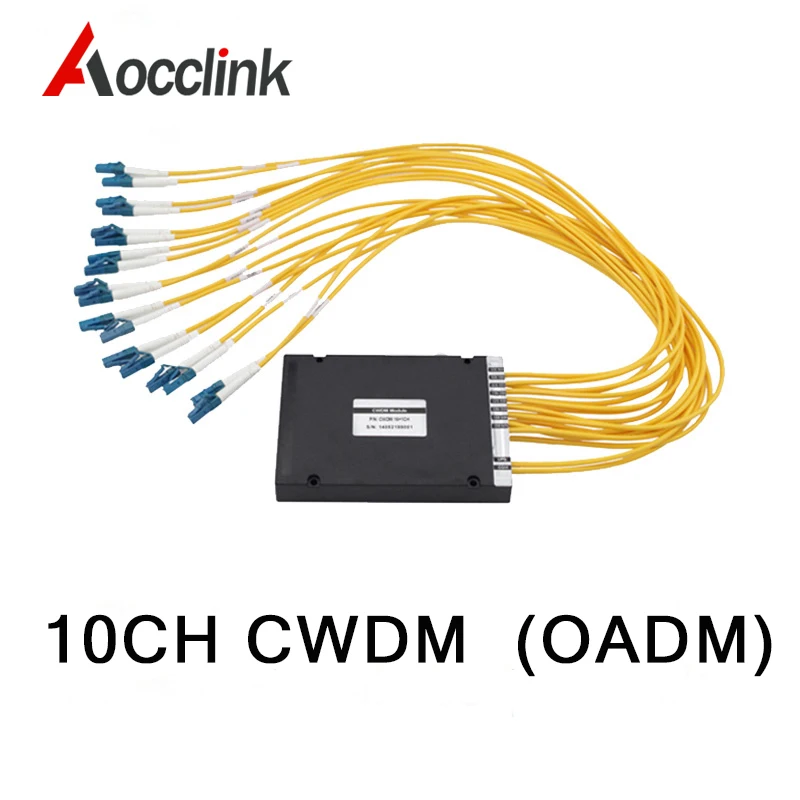 

10CH CWDM ABS Optic Mux Demux Module Single dual Fiber 1270nm 1370 1470nm 1610nm 20nm cwdm LC/UPC SC/APC connector