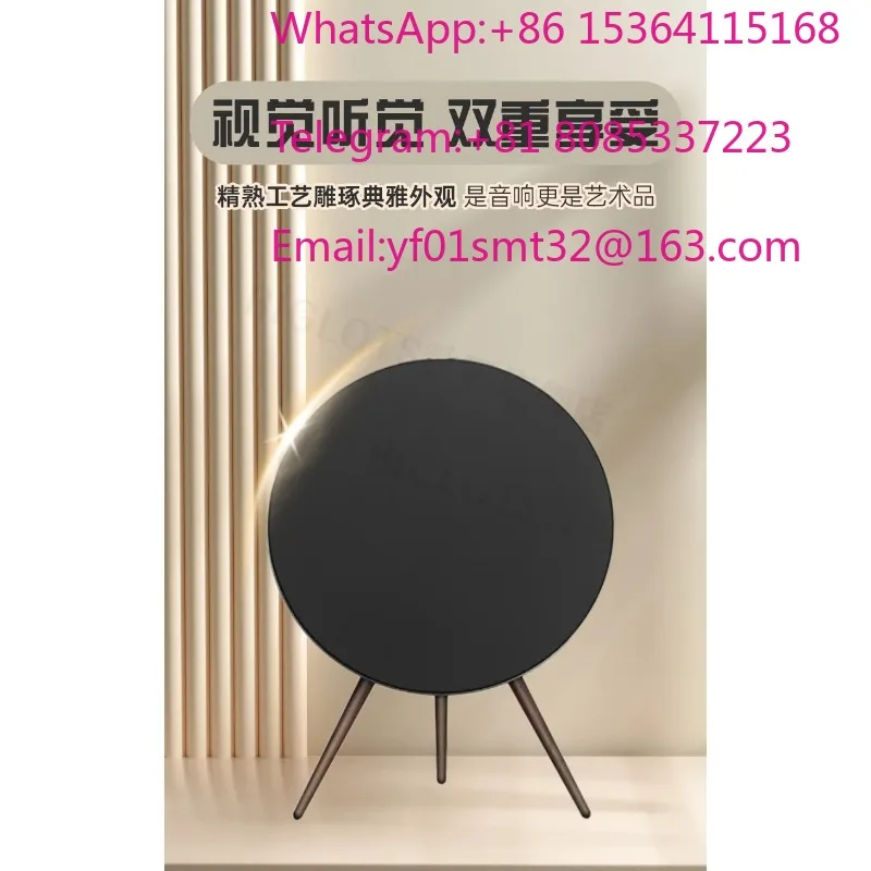 New BQ06 UFO Wireless Bluetooth Speaker Interchangeable Mesh Belt Suitable for Stand Subwoofer Bluetooth Speaker