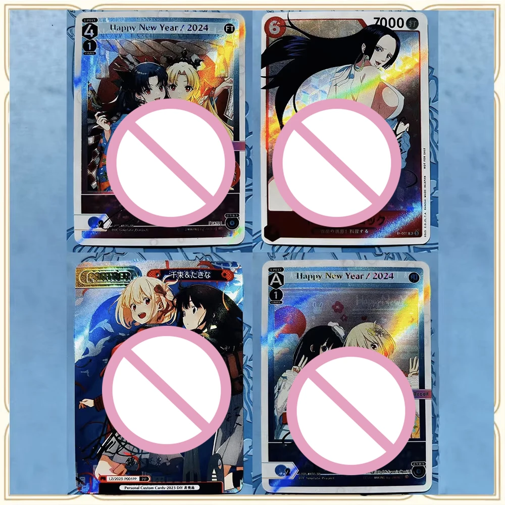 Anime Weiss Schwarz DIY ACG Mainan Anak Laki-laki Kartu Koleksi Hadiah Ulang Tahun Natal Permainan Papan Boa Hancock Nami Nishikigi