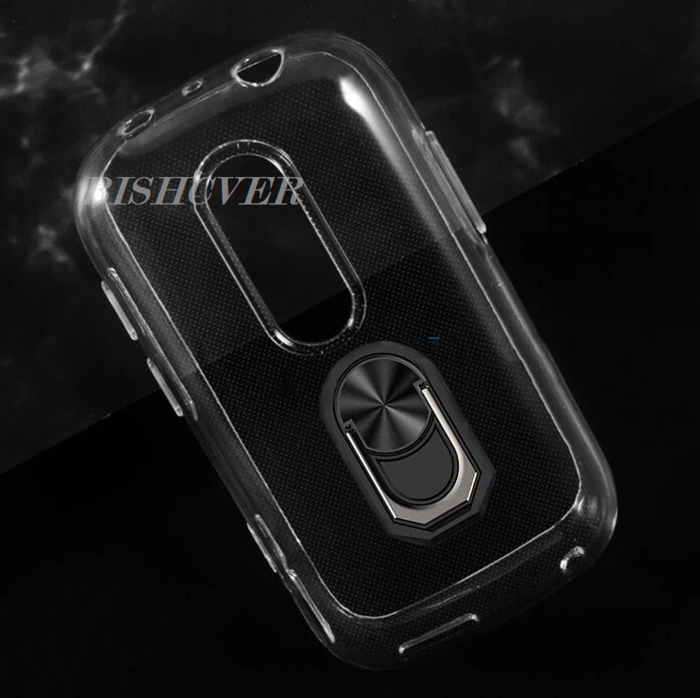 Magnet Phone Case For Unihertz Jelly Star 3.03 UnihertzJellyStar JellyStar Soft TPU Silicone Cover With Ring Holder view 2