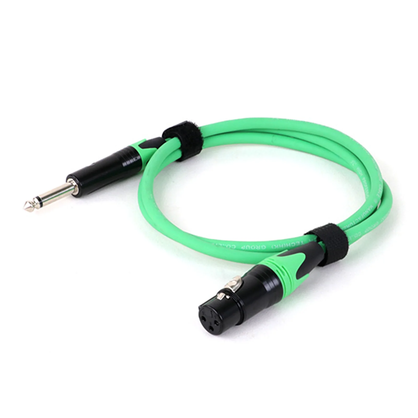 XLR to 6.5/6.35mm TS Mono Jack AUX Audio Cable Microphone XLR Female Balanced Analog Audio Cord for Speaker Amplifier Mixer