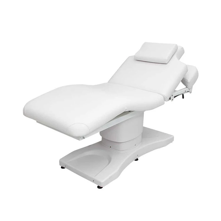 2024 New Design Hydraulic Saloon Bed Luxury 3 Motor Electric Facial Bed Custom Lash Extension Beauty Bed