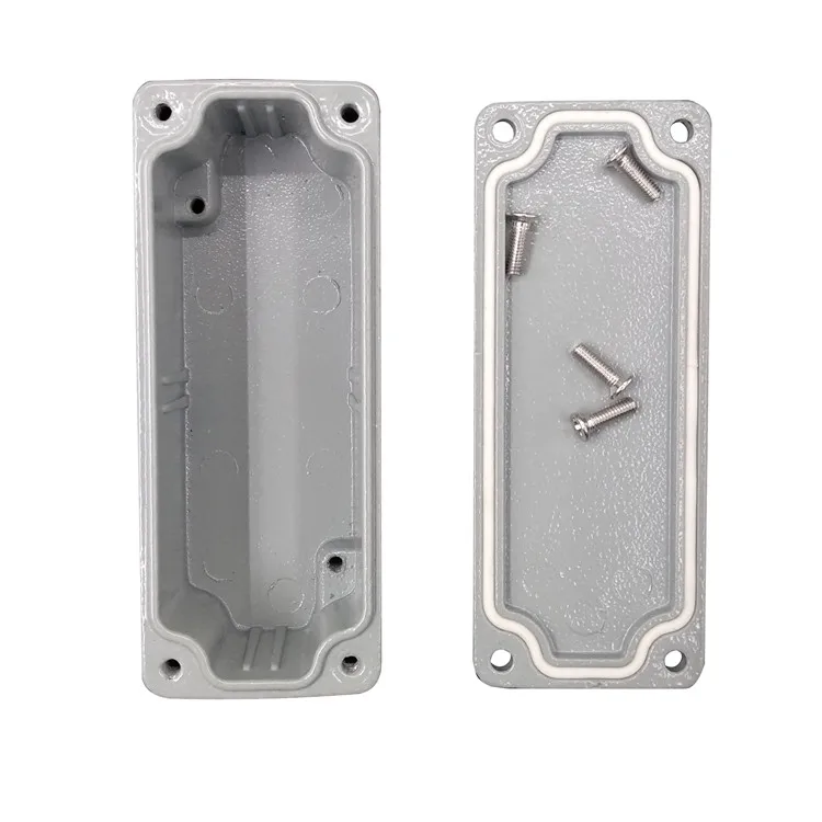 FA10 aluminum die-casting waterproof box junction box cast aluminum housing 90*36*30