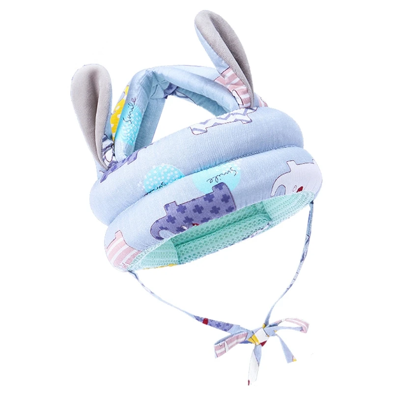 Baby for Head Protector for Crawling Infant Cartoon Bunny Ears Safety Helmet Walking Cushion Pad for Age 6 Months-5 DropShipping