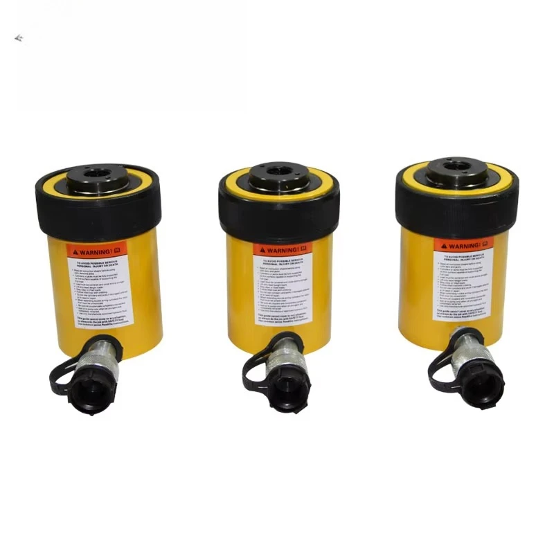 RCH1003 100 t Spring Reset Hollow Piston Hydraulic Cylinder