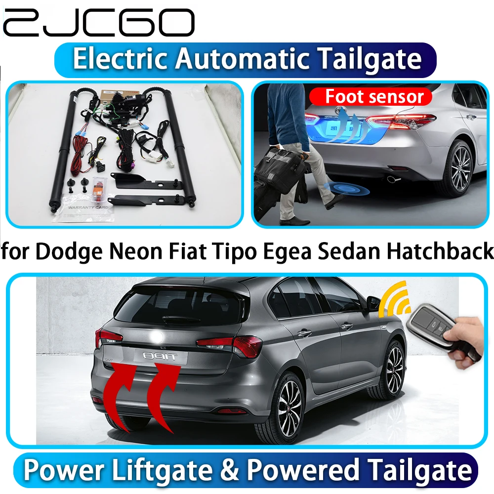 

ZJCGO for Dodge Neon Fiat Tipo Egea Sedan Hatchback Power Liftgate Powered Tailgate Intelligent System Trunk Lift Control Kit
