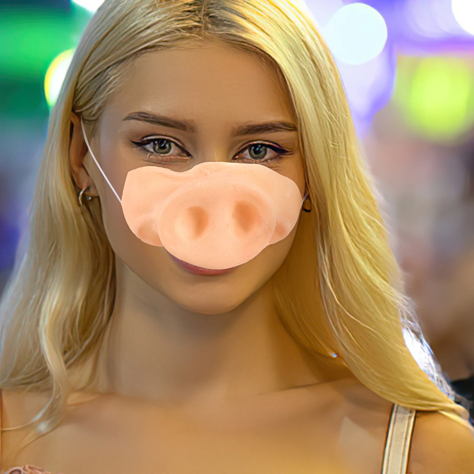 

Pig Nose Prop Realistic Latex Fake Pig Nose Party Costume Accessory Cosplay Supplies Animal Performance Prop Party Accessories