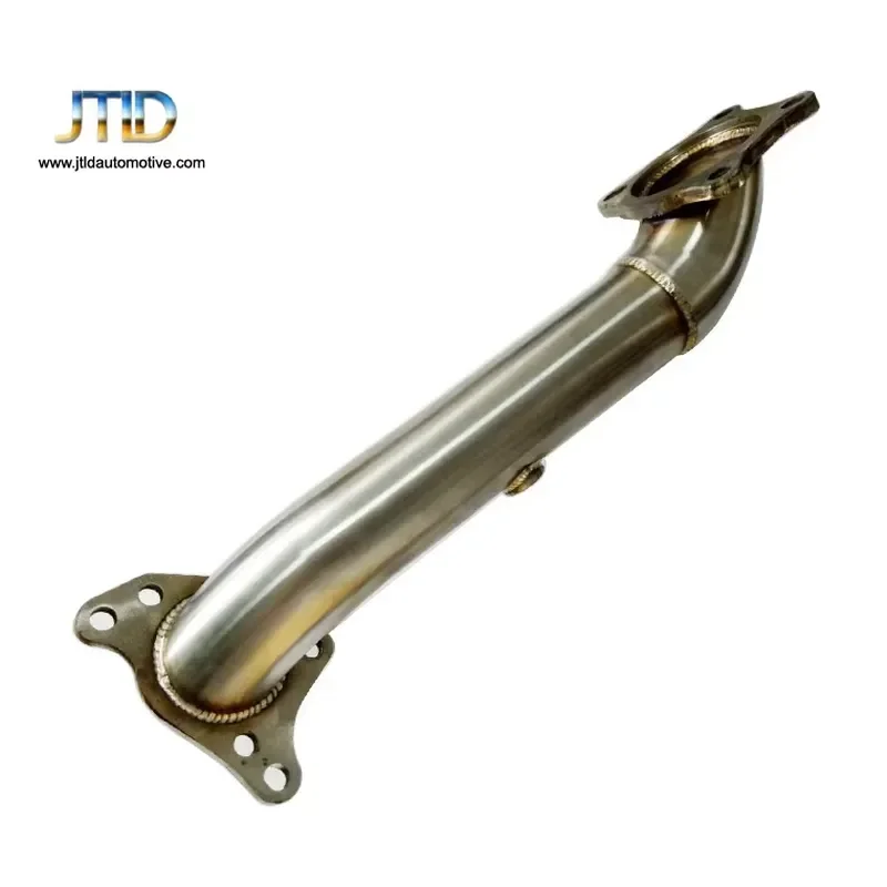 JTLD Stainless Steel Exhaust Downpipe for Honda Civic 10 Series Type R RACE CATLESS with 1 Year Warranty