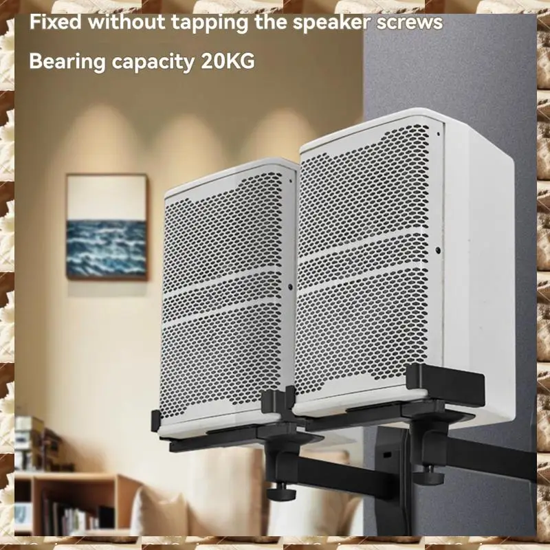 

Настенное крепление для звукового динамика Electronexus, настенное крепление для динамика, регулируемый угол, окружающее крепление, короткая модель, настенное крепление для звукового динамика