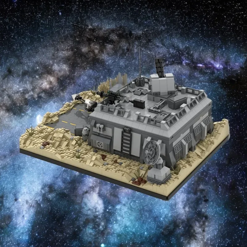 

2651PCS Star Battle Creative（Outpost）on Tatooinests Building Blocks Educational DIY Toy for Kids Operational Skill Development