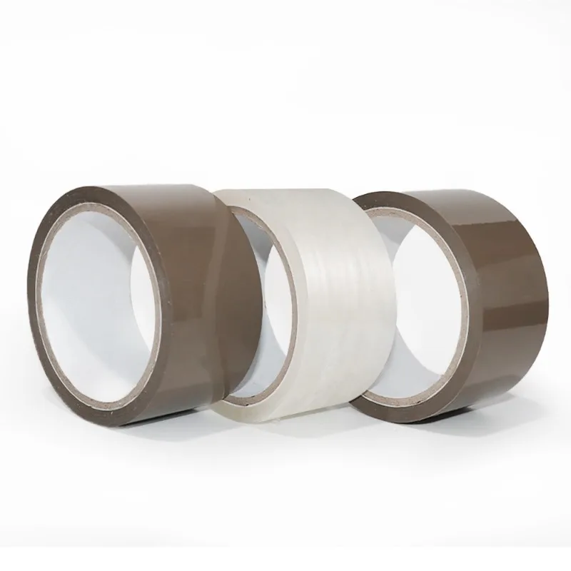 Silent Low Noise Packing Tape High Viscosity Clear Brown BOPP Tape For Express Carton Shipping E-commerce Packaging