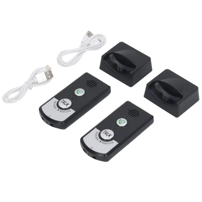 H8T2 upgraded intelligent voice call doorbell, intercom doorbell, two internal machine sets