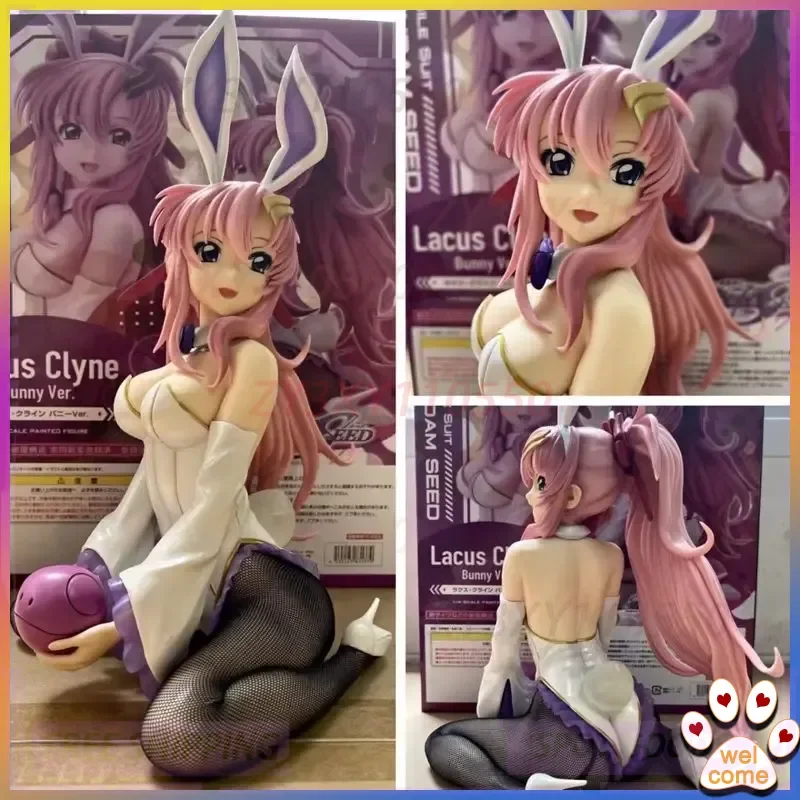 نسخة عالية الجودة من Laxklein Megahouse البدلة المتنقلة Seedmh الأرنب يدوية الصنع سطح المكتب الحلي لعبة هدية