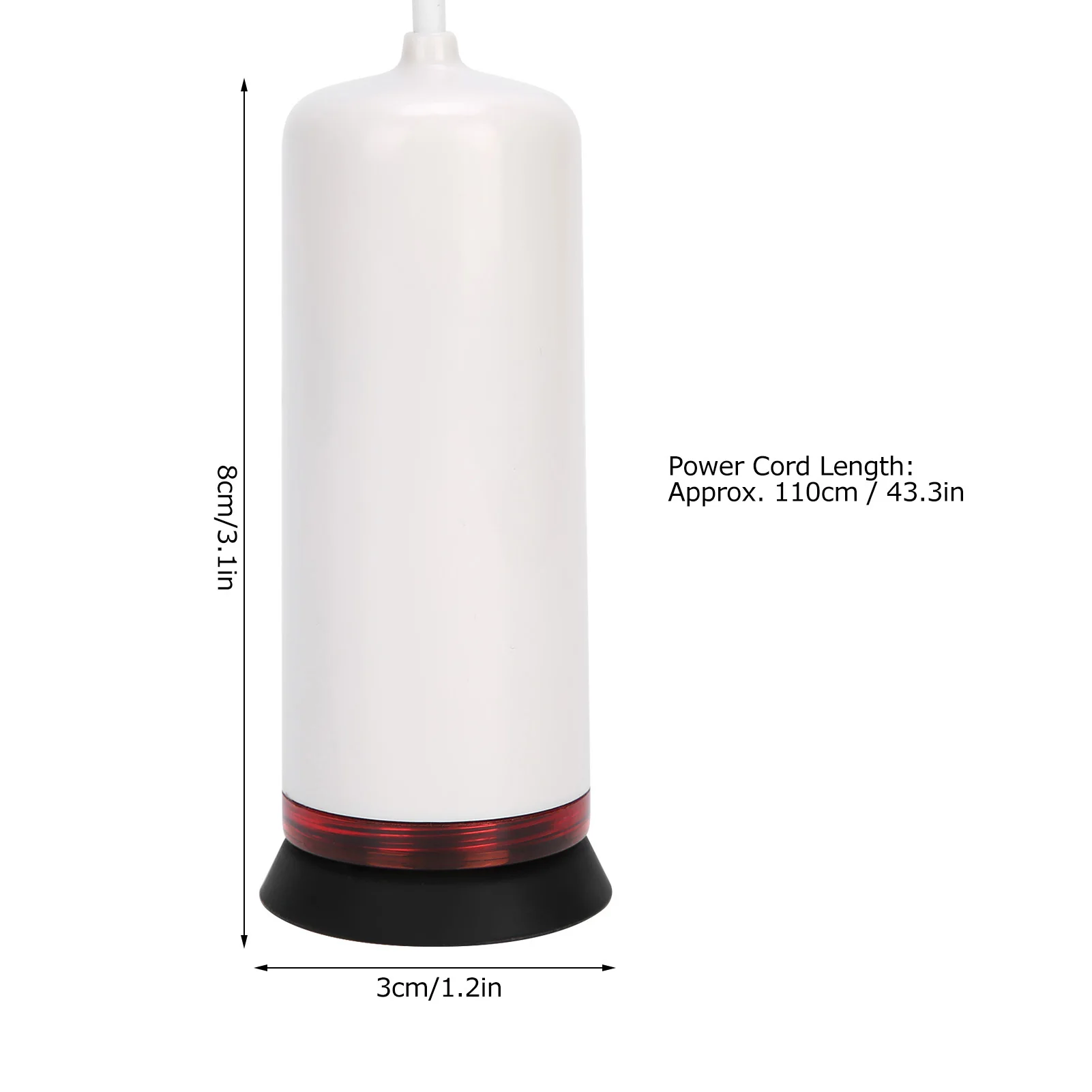 Mini pompe à vide électrique, pompe à vide USB portable blanche, compacte et injuste pour les voyages et le stockage