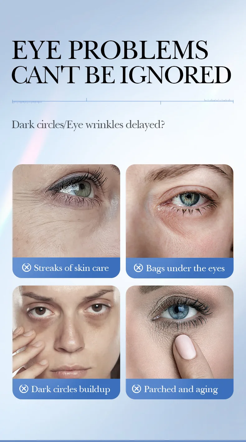 كريم عين لمكافحة الشيخوخة أكياس الهالات السوداء الانتفاخ رائع تحت العين الجلد شد الوجه كريمات العناية لشد العين #2