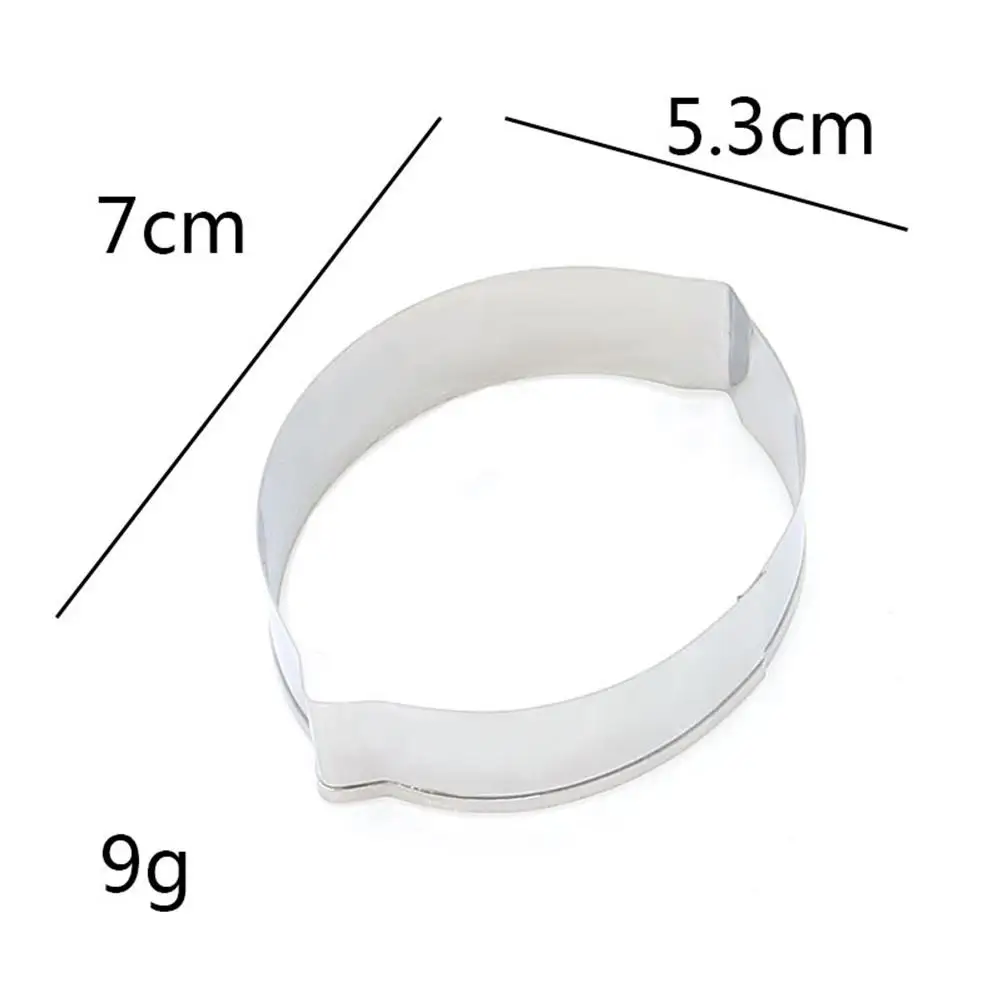 

3 Pcs Lemon Cookie Mold Stainless Steel Baking Pan Cake Molds Silicone Pastry Tray DIY Fondant Non Stick Easy Clean