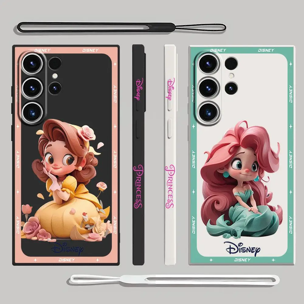 Disney Princess Phone Case for Xiaomi Redmi Note 7 8T 8 Pro 9S 9 Pro 10 Pro 10S 11(11S) 115G 12 Pro 4G 12ProPlus 12S