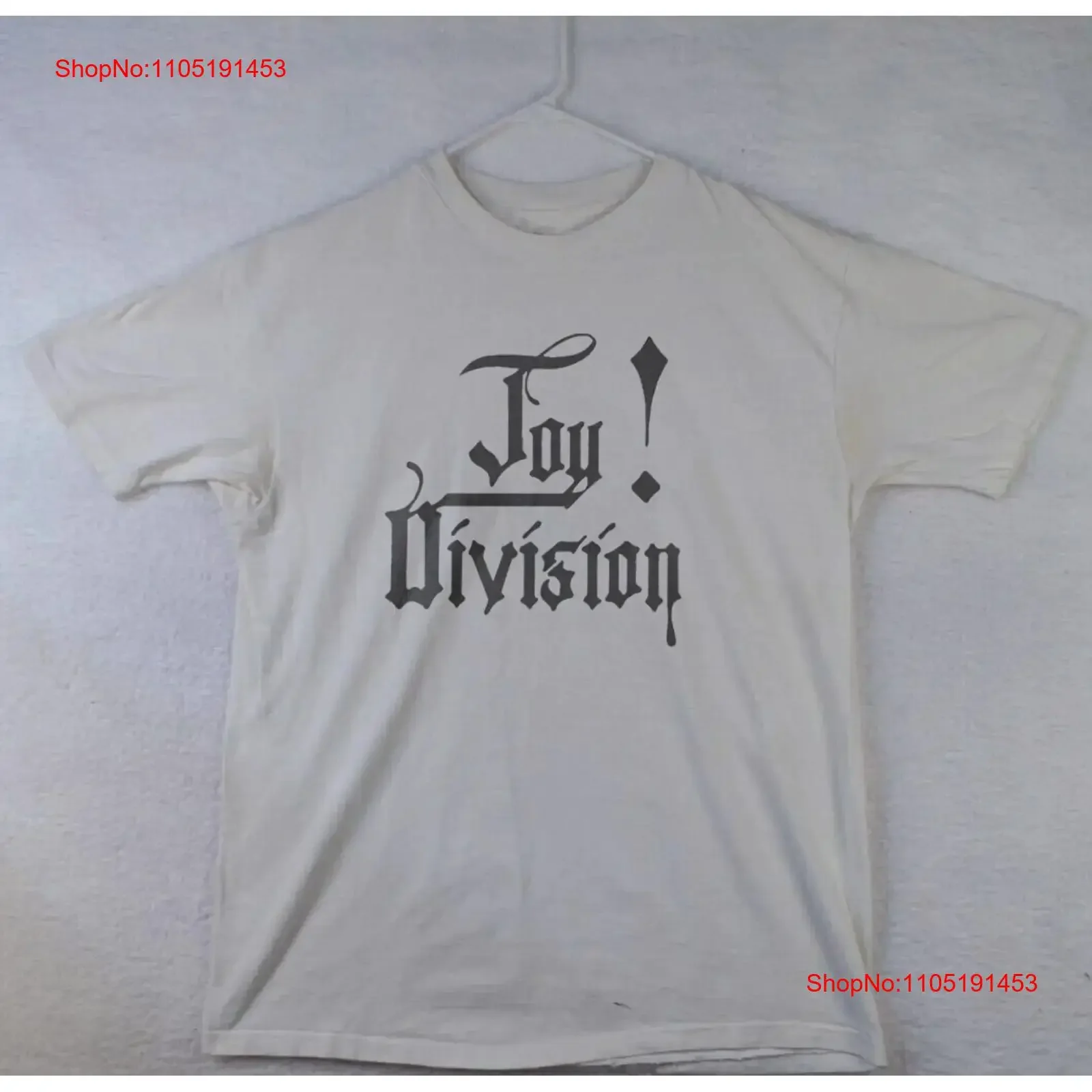 

Горячая белая футболка с логотипом JOY DIVISION, размер S 5XL, винтажная стираная уличная одежда, мягкая дышащая, удобная модная унисекс