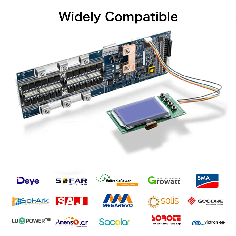 Poland Lifepo4 51.2V Box 280AH 304AH Battery Case 3.0 Seplos 16S 200A BMS CAN RS485 Without Active Balancer Battery Home Solar