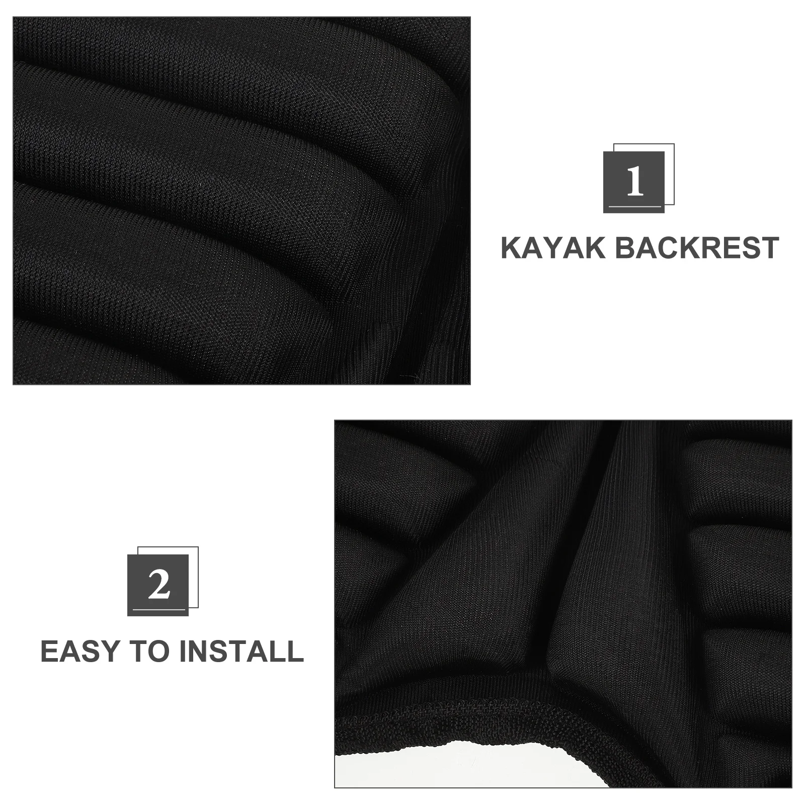 

Backrest Pad Eva Cotton Material Outdoor Kayaking Support Cushion For Single Person Kayak Portable Backrest Mat Kayak