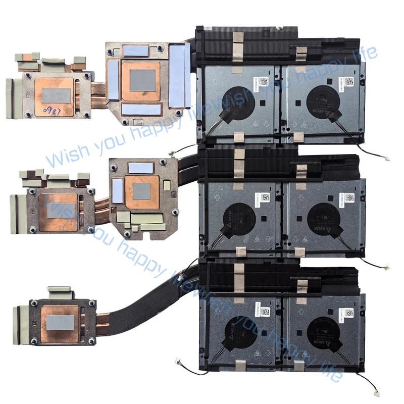 L... New CPU Heatsink Fan Thermal For Dell Precision 7780 M7780 204PH KKYDY 99M33