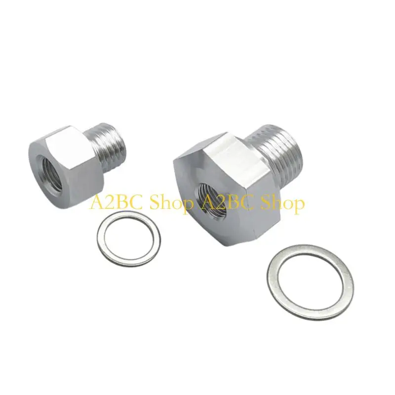 A2BC M12x1.5 M16x1 5 to 1/8 NPT Adapter Replacement Oil Pressure Adapter