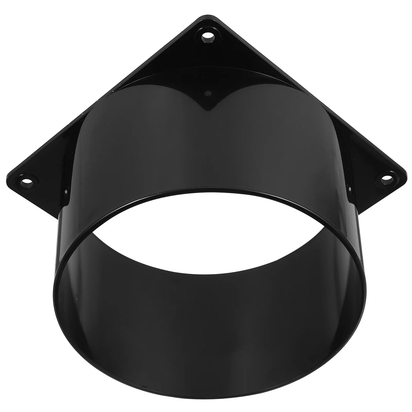 Fresh Air System Connection Port Dust Collection Flange Hanger Hood Pipe Fan Square Hose Adapter Ventilation Abs