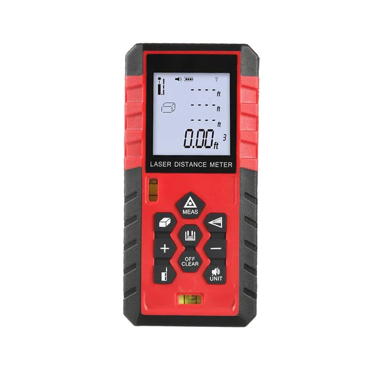 Handheld laser rangefinder 50 70 100 meters New infrared rangefinder Double horizontal bubble laser measuring instrument