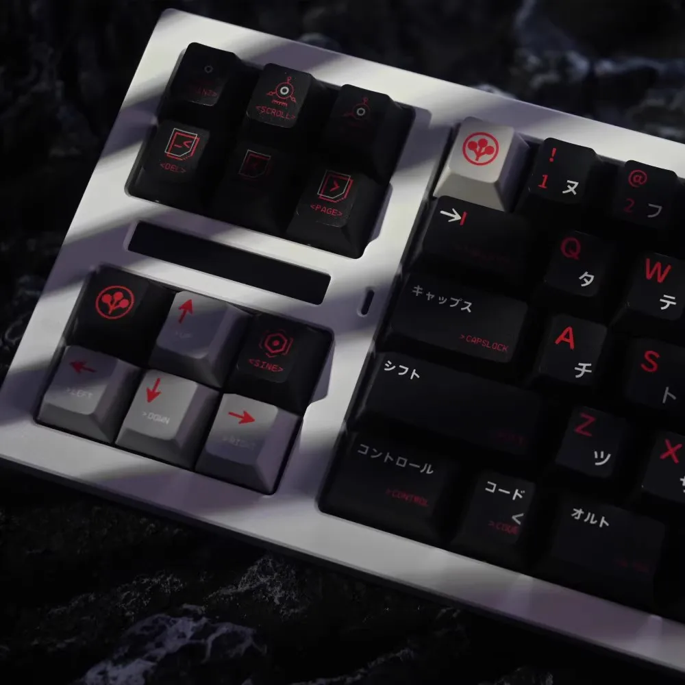 GMK Game 140+ Keycaps PBT Dye Subbed Japanese Key Caps Cherry Profile Keycap With 2.25U 2.75U 3U 7U Spacebar ISO Enter