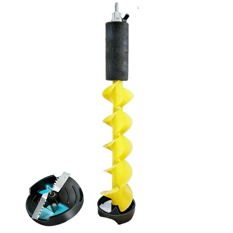 1pcs nylon drill winter fishing electric ice breaking hole locator floating water ice drill