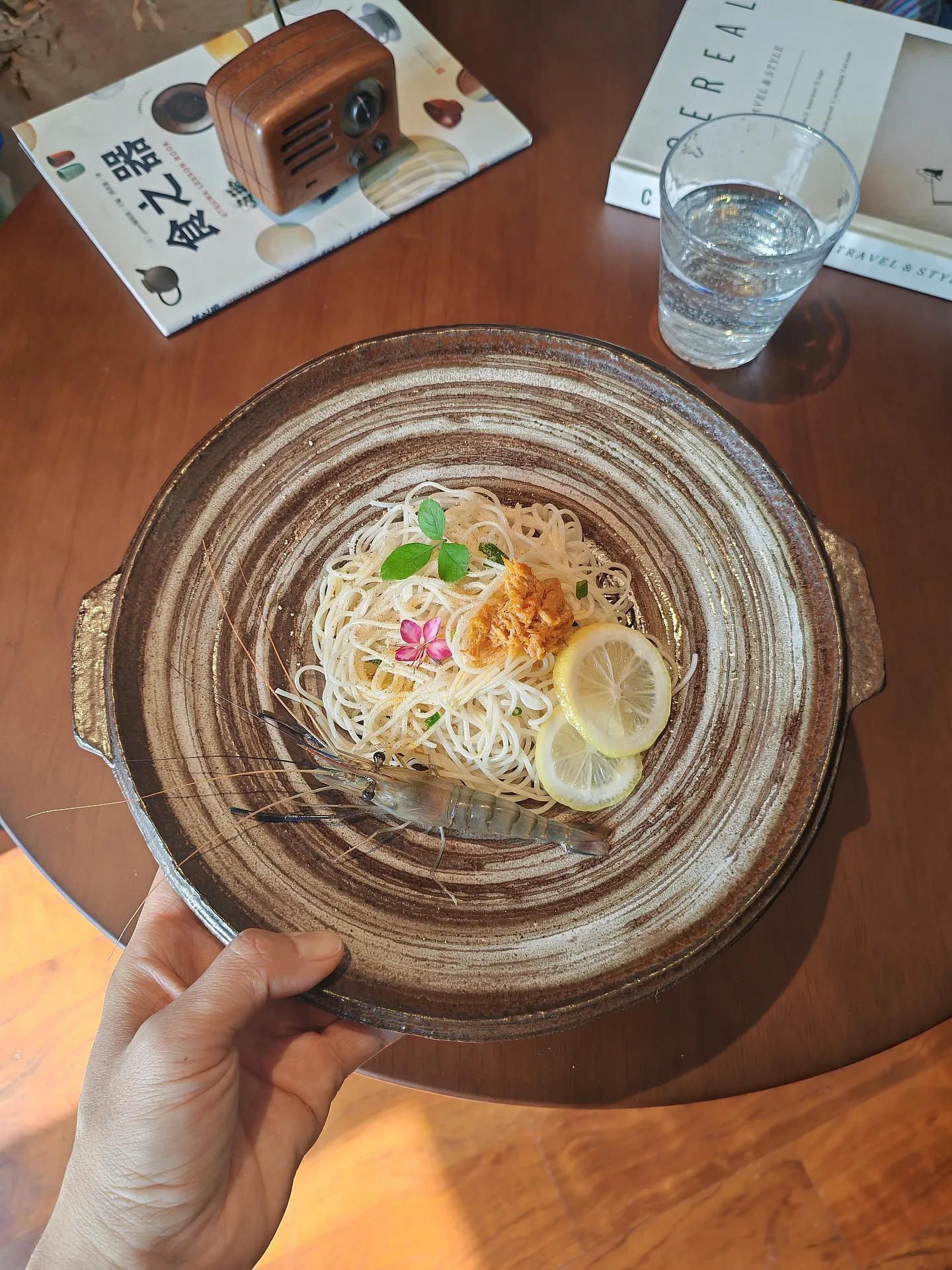 

Elanidur Handmade Cerc Sui Platter Japanese Cuisine Double Ear Fi Plate Diwaer Se Microwave Se Irregular ape