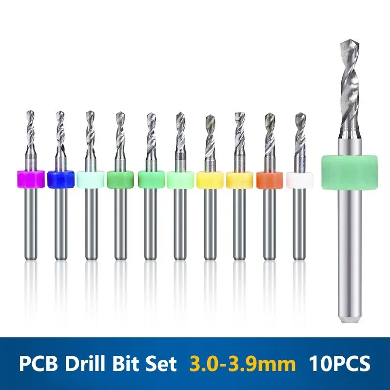 3.0-3.9mm PCB Circuit Board Drill Bit 1PC Carbide Micro Drill Bit For PCB Printed Circuit Board 1PC Drilling Tool Mini Drill 