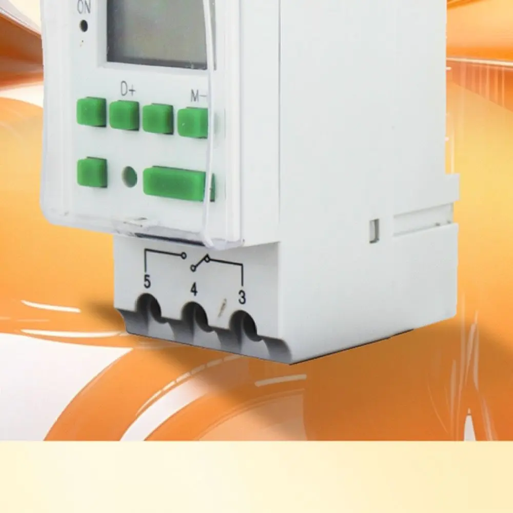 For For SLYB Timer Switch AHC15A Din Rail Programmable Weekly Relay 12V 24V 48V 110V 220V Automatic Power Control Appliance