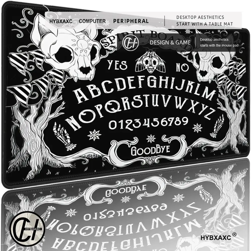 

Ouija Boards Mouse Pad Gaming Mousepad Abstract Large 800x400mm 2024 new model MouseMat Gamer XXL Mause Carpet PC Desk HYBXAXC
