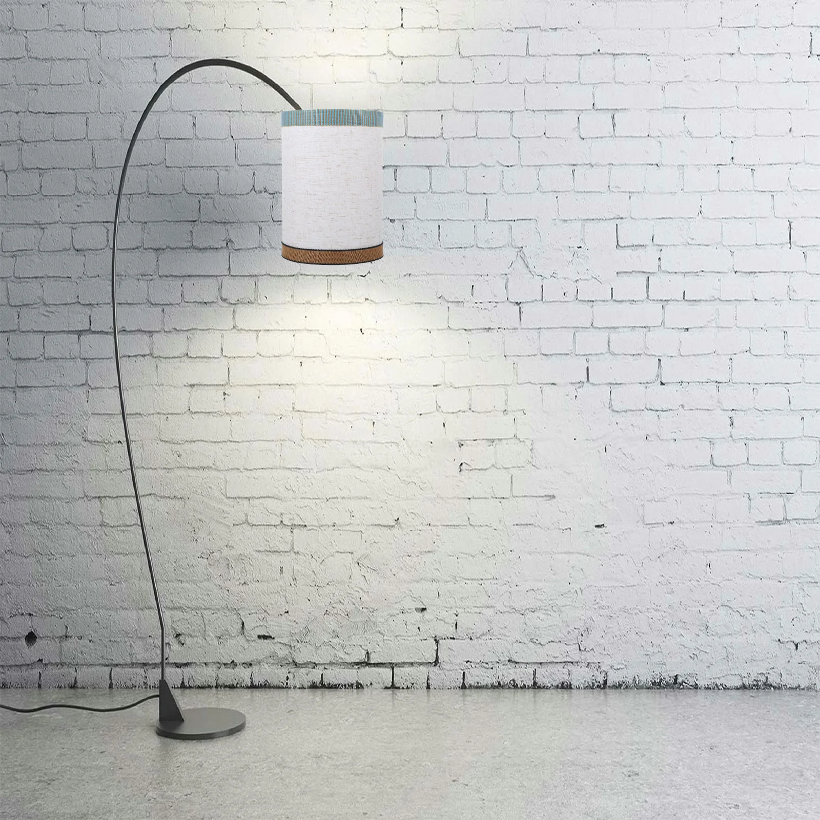 

Straight Fabric Lampshade Table Lamp Shade Cozy Bedside Lamp Shade Modern Decorative Replacement Table Lampshade